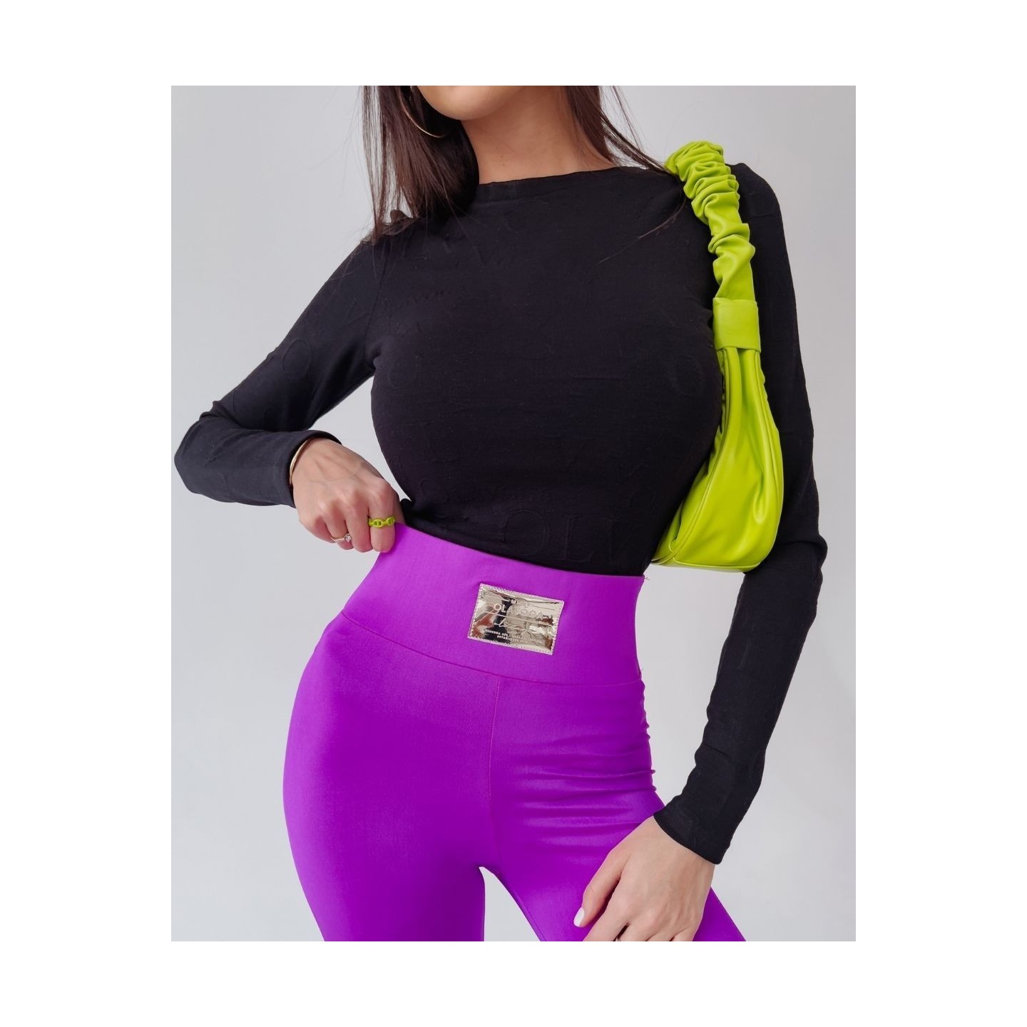 Body damskie OLAVOGA YOLAND czerń - FashionPlace - 4