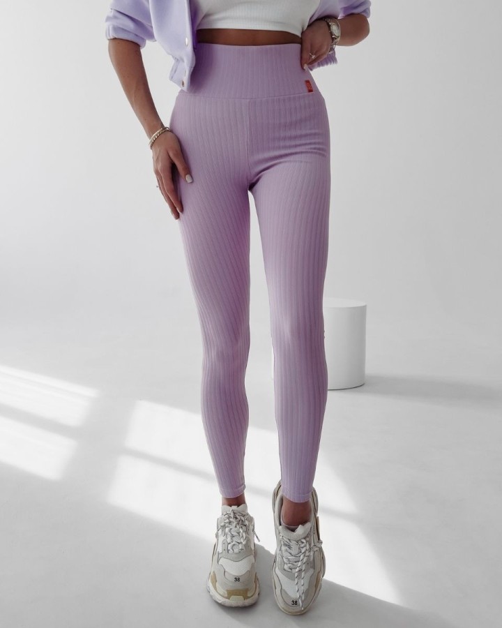 Legginsy damskie OLAVOGA DEBRA lila - FashionPlace - 1