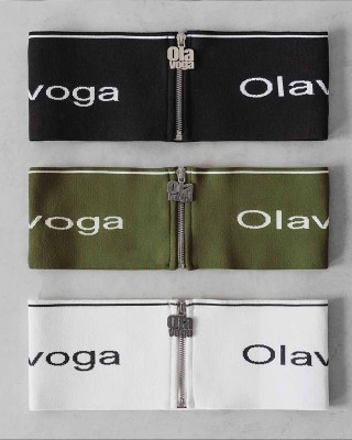 Pasek damski OLAVOGA LIGRA 2023 khaki - FashionPlace - 1