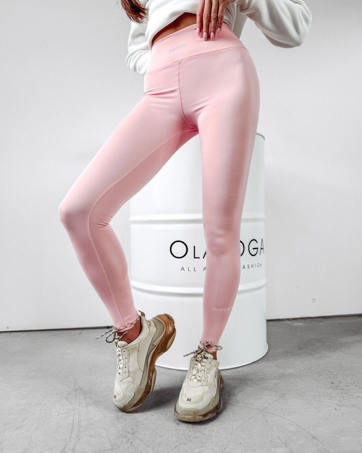 Legginsy OLAVOGA LARS 2024 pudrowy róż - FashionPlace - 1