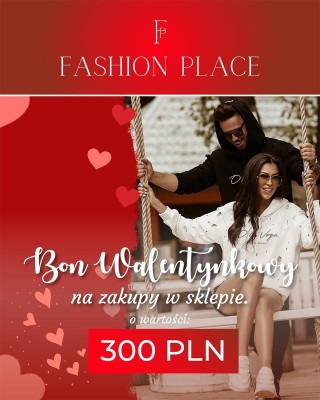 Bon walentynkowy o wartości 200 PLN - FashionPlace - 1