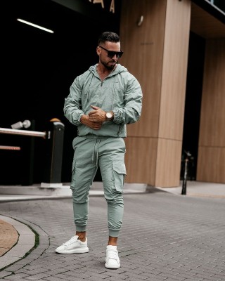 Kurtka męska OLAVOGA CRISP 2024 mięta - FashionPlace - 1