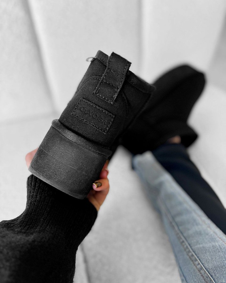 Buty śniegowce damskie OLAVOGA MISTIC 2024 czerń - FashionPlace - 2