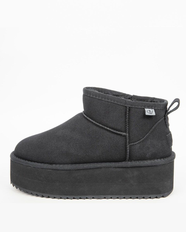 Buty śniegowce damskie OLAVOGA MISTIC 2024 czerń - FashionPlace - 4