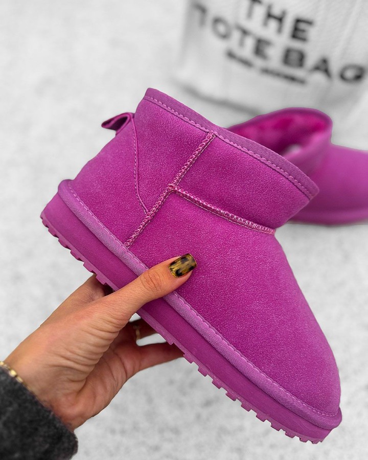 Buty śniegowce damskie OLAVOGA CUSHY 2024 róż - FashionPlace - 1
