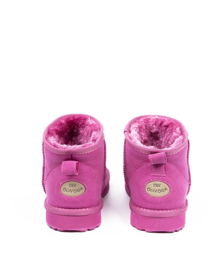 Buty śniegowce damskie OLAVOGA CUSHY 2024 róż - FashionPlace - 3