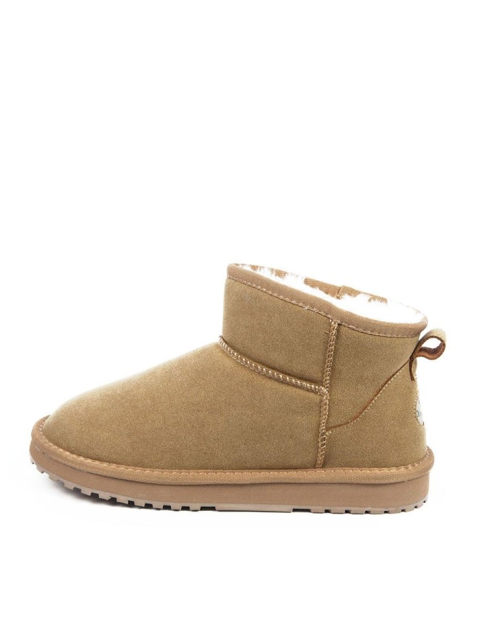 Buty śniegowce damskie OLAVOGA CUSHY 2024 camel - FashionPlace - 3