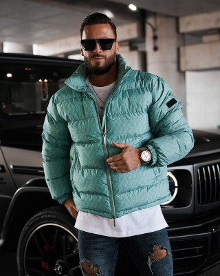 Kurtka męska OLAVOGA FLOW 2024 mięta - FashionPlace - 1