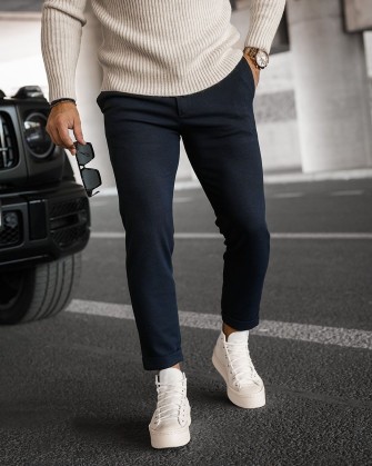 Spodnie męskie OLAVOGA CHASER 2024 granat - FashionPlace - 1