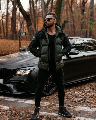 Kurtka męska OLAVOGA OLIVER 2024 khaki - FashionPlace - 1