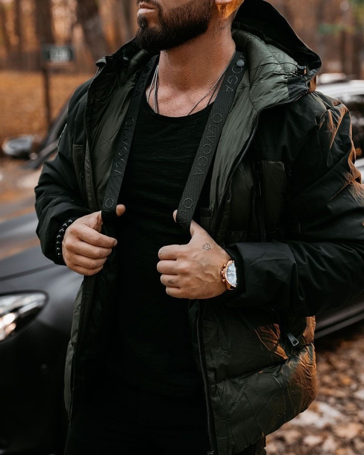 Kurtka męska OLAVOGA OLIVER 2024 khaki - FashionPlace - 2