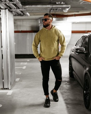 Bluza męska OLAVOGA EDGE 2024 khaki - FashionPlace - 1