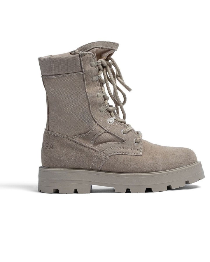 Buty damskie OLAVOGA HIKER 2025 beż - FashionPlace - 4