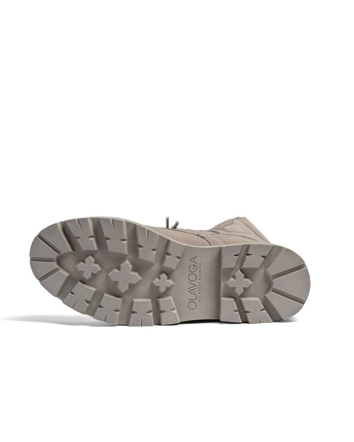 Buty damskie OLAVOGA HIKER 2025 beż - FashionPlace - 5