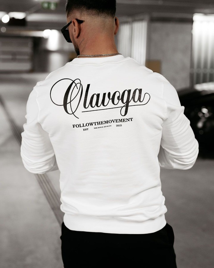 Bluza męska OLAVOGA PORTIVO 2025 ecru - FashionPlace - 2