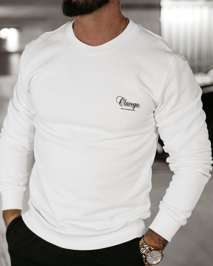 Bluza męska OLAVOGA PORTIVO 2025 ecru - FashionPlace - 3