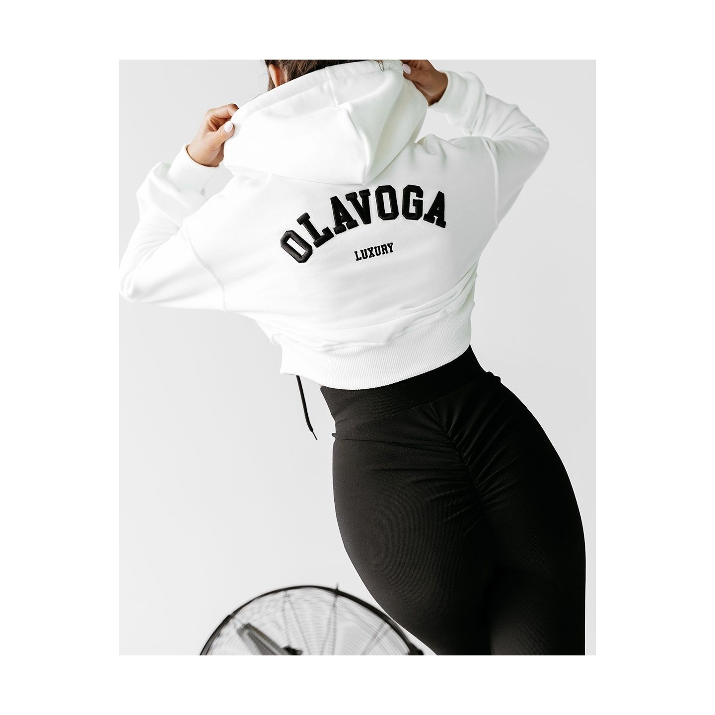 Bluza damska OLAVOGA KEMAL 2025 ecru - FashionPlace - 3