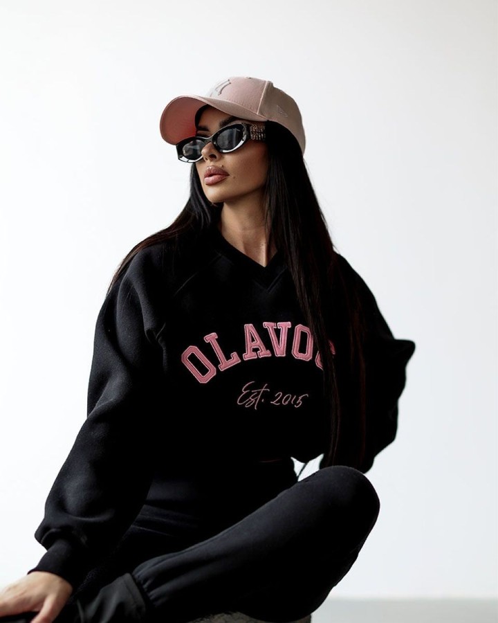 Komplet damski OLAVOGA ELIT 2025 czerń - FashionPlace - 3