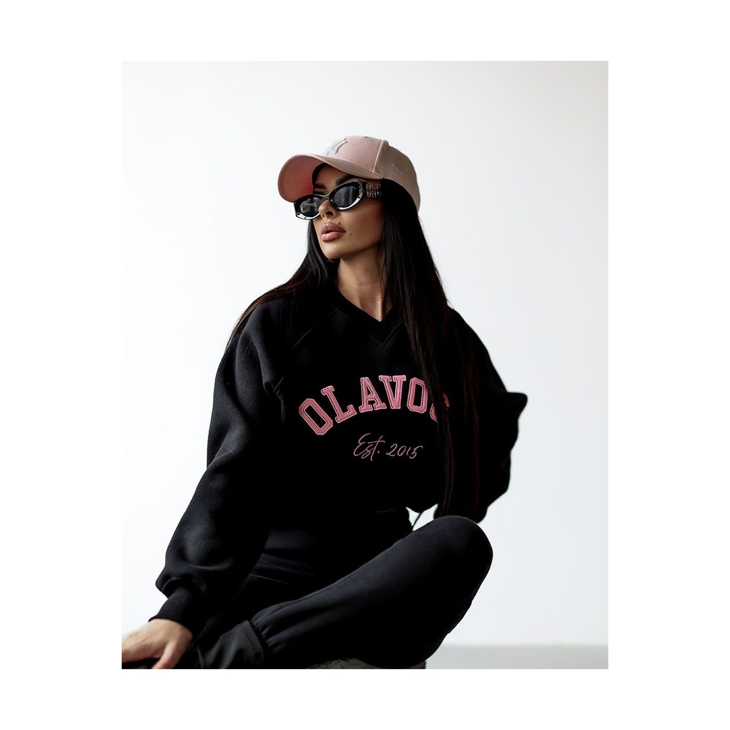 Komplet damski OLAVOGA ELIT 2025 czerń - FashionPlace - 3