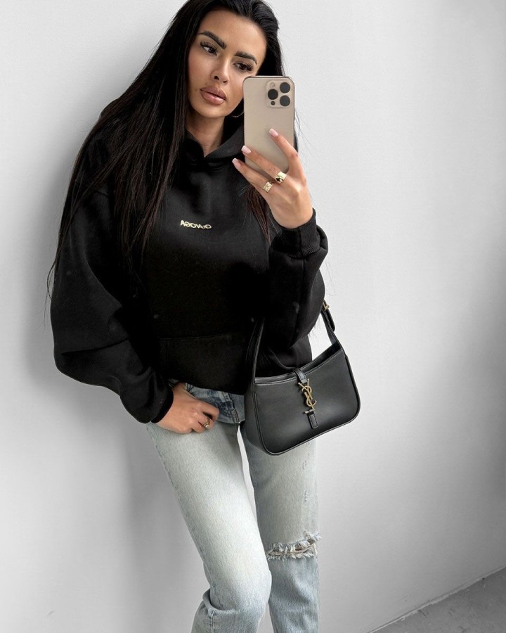 Bluza damska OLAVOGA WINX 2025 czerń - FashionPlace - 2