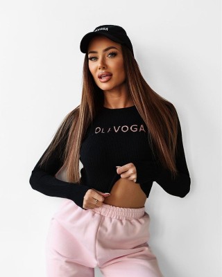 Sweter damski OLAVOGA JACQUELINE 2025 czerń - FashionPlace - 1
