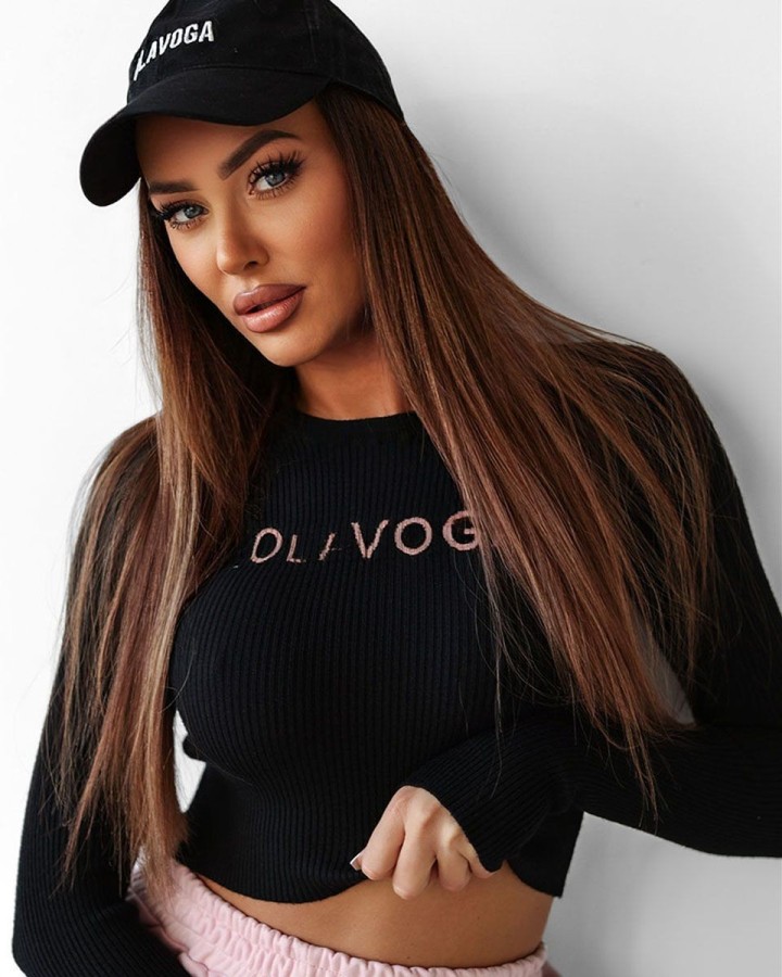 Sweter damski OLAVOGA JACQUELINE 2025 czerń - FashionPlace - 2