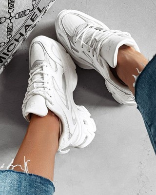 Buty damskie OLAVOGA ZX 320 2025 białe - FashionPlace - 1