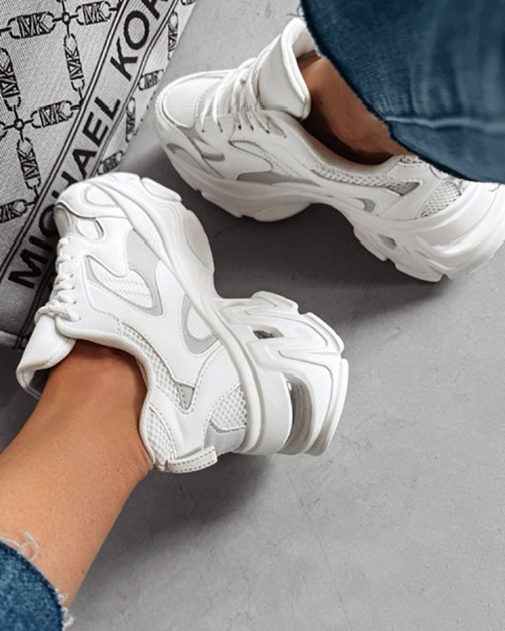 Buty damskie OLAVOGA ZX 320 2025 białe - FashionPlace - 2