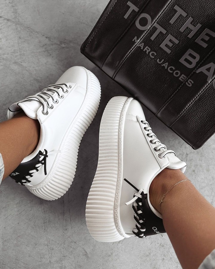 Buty damskie OLAVOGA LUCKY 2024 ecru - FashionPlace - 3