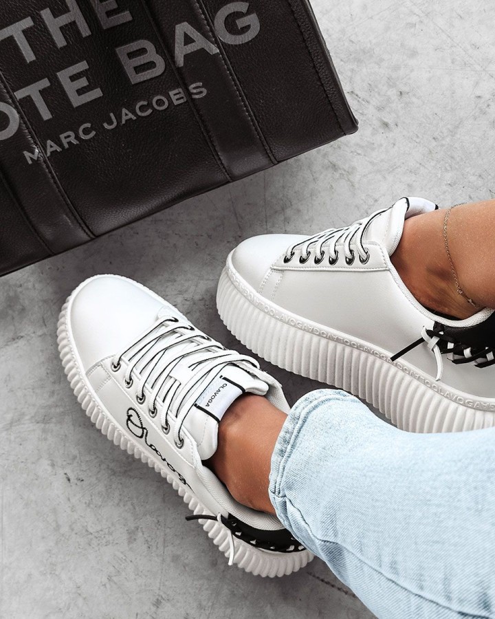 Buty damskie OLAVOGA LUCKY 2024 ecru - FashionPlace - 6