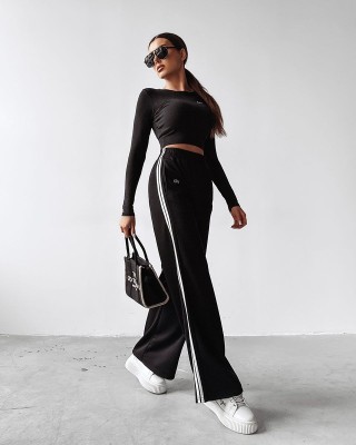 Spodnie damskie OLAVOGA DELINE 2025 czerń - FashionPlace - 1