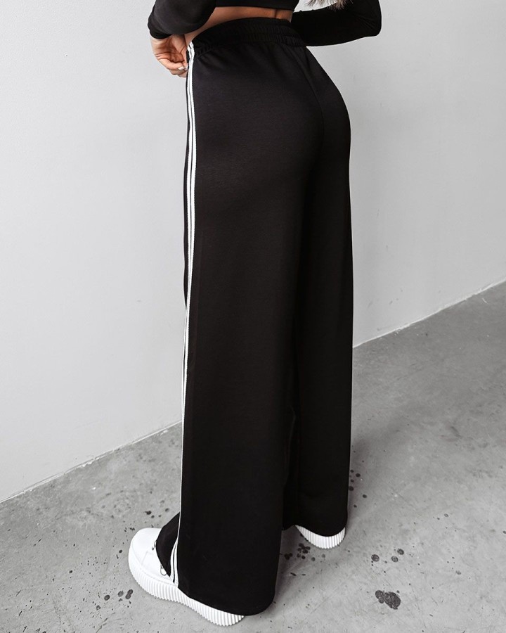 Spodnie damskie OLAVOGA DELINE 2025 czerń - FashionPlace - 3