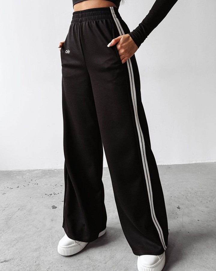 Spodnie damskie OLAVOGA DELINE 2025 czerń - FashionPlace - 4