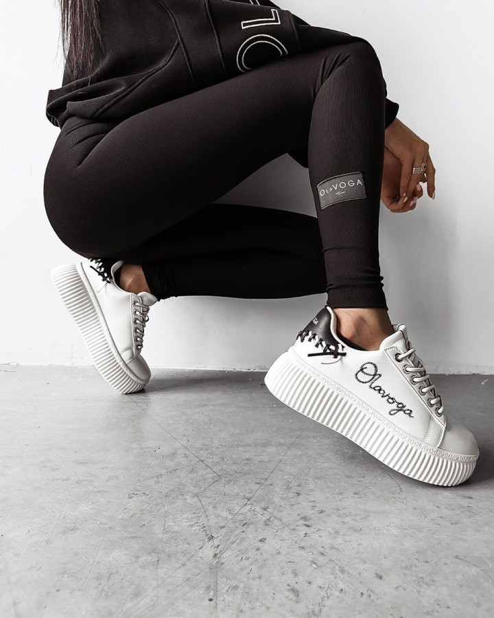 Legginsy OLAVOGA REGI 2025 czerń - FashionPlace - 3