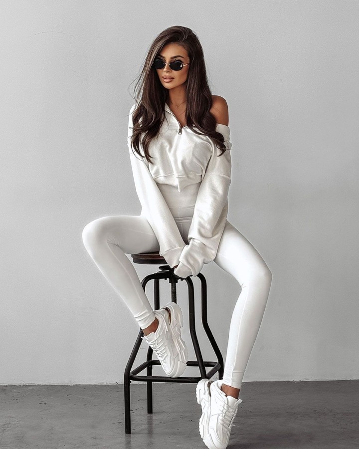 Legginsy OLAVOGA ALJA 2025 ecru - FashionPlace - 4