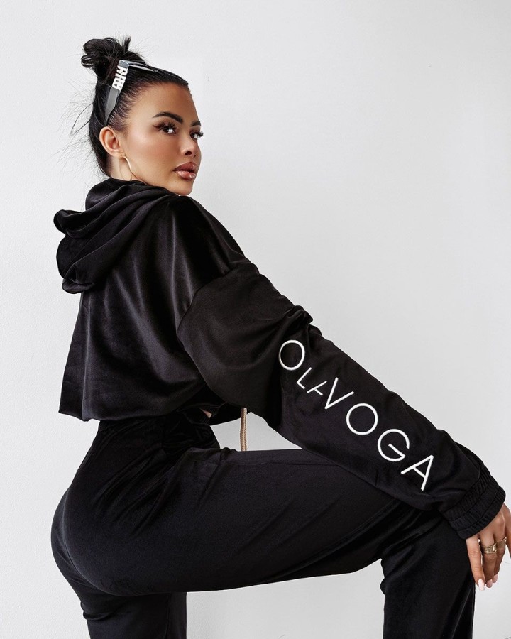 Komplet damski OLAVOGA LAGOS 2025 czerń - FashionPlace - 2