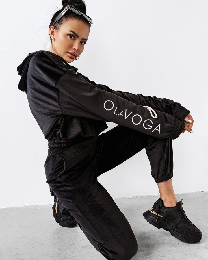 Komplet damski OLAVOGA LAGOS 2025 czerń - FashionPlace - 3