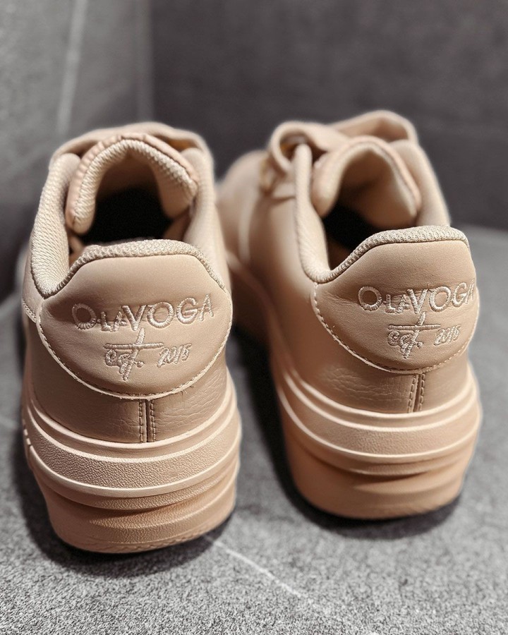Buty damskie OLAVOGA HEELY 2024 beż - FashionPlace - 3
