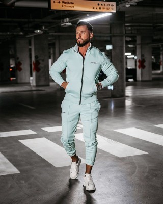 Komplet męski OLAVOGA LOG 2025 mięta - FashionPlace - 1
