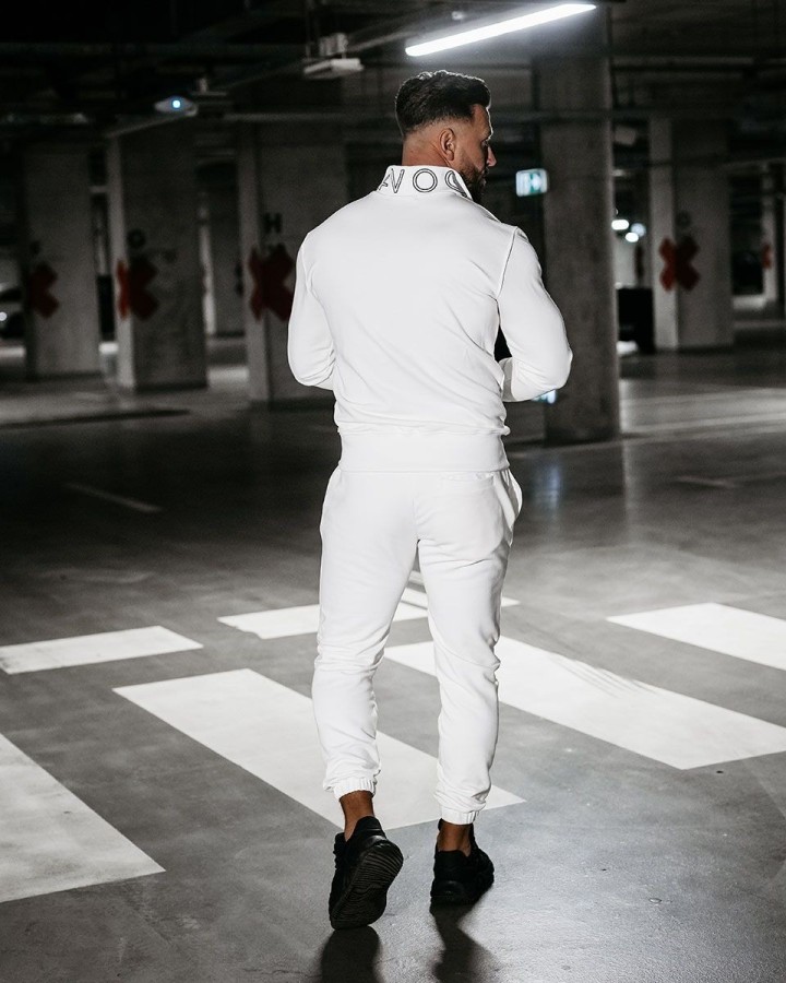 Komplet męski OLAVOGA LOG 2025 ecru - FashionPlace - 3