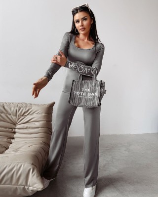 Kombinezon damski OLAVOGA BLISS 2025 grafit - FashionPlace - 1
