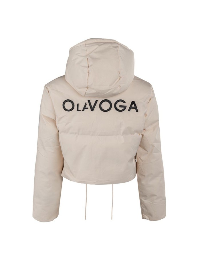 Kurtka damska OLAVOGA FOXY 2025 beż - FashionPlace - 8