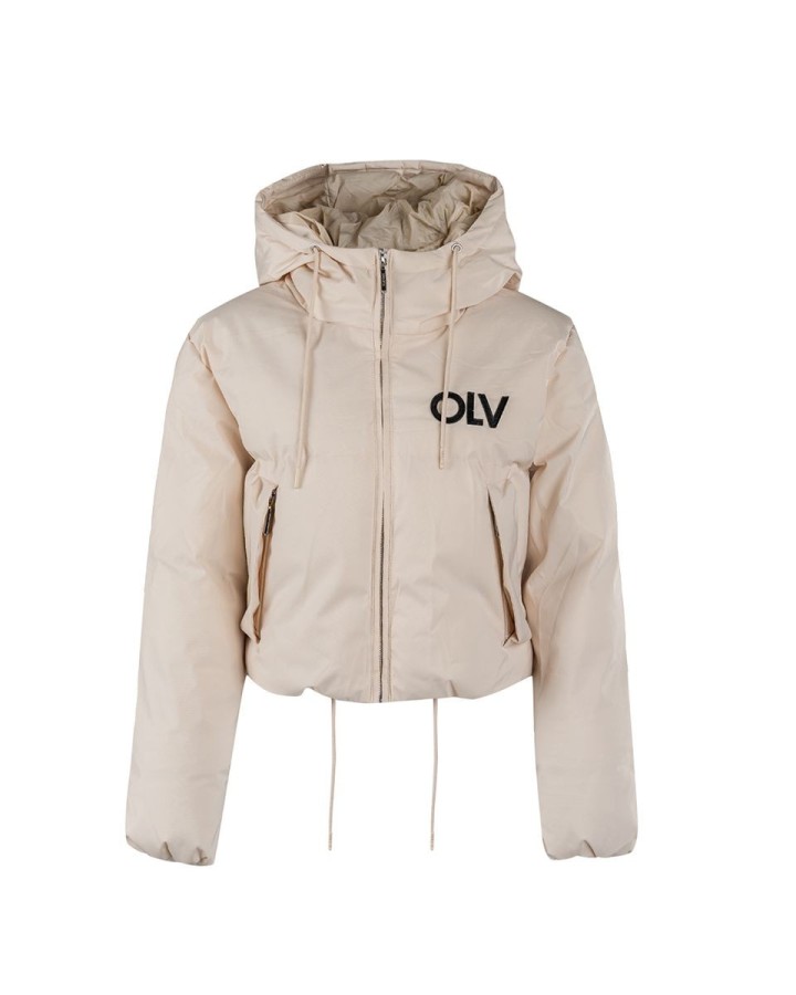 Kurtka damska OLAVOGA FOXY 2025 beż - FashionPlace - 9