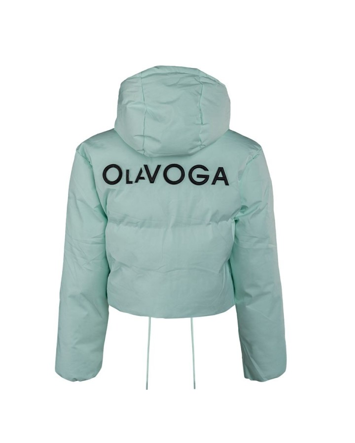 Kurtka damska OLAVOGA FOXY 2025 mięta - FashionPlace - 8