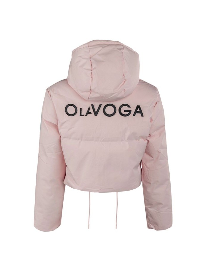 Kurtka damska OLAVOGA FOXY 2025 pudrowy róż - FashionPlace - 8