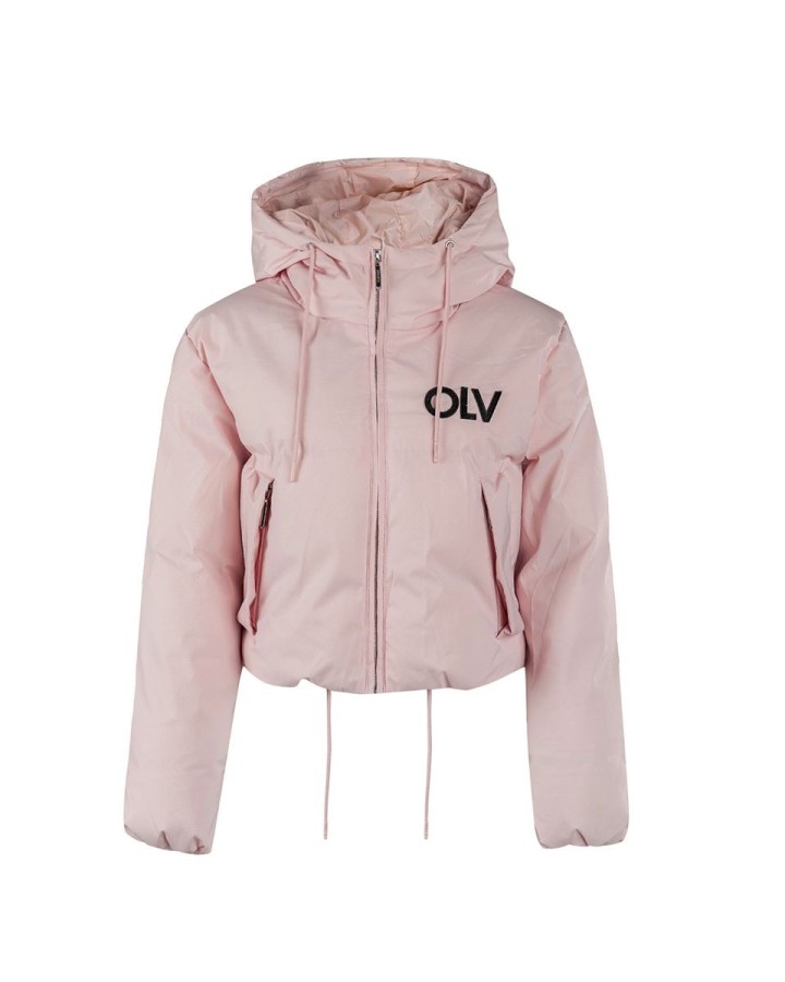 Kurtka damska OLAVOGA FOXY 2025 pudrowy róż - FashionPlace - 9