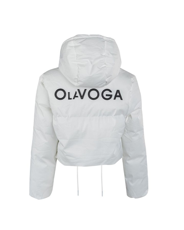 Kurtka damska OLAVOGA FOXY 2025 ecru - FashionPlace - 8