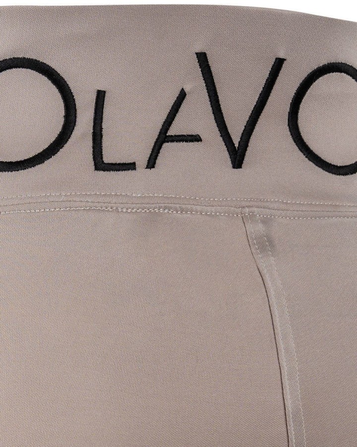 Legginsy OLAVOGA AFFECTION 2025 ciemny beż - FashionPlace - 5