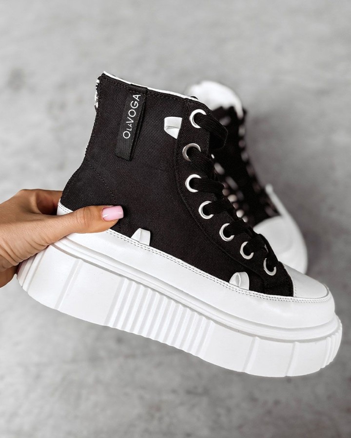 Buty damskie OLAVOGA DAZZLE 2025 czerń - FashionPlace - 1