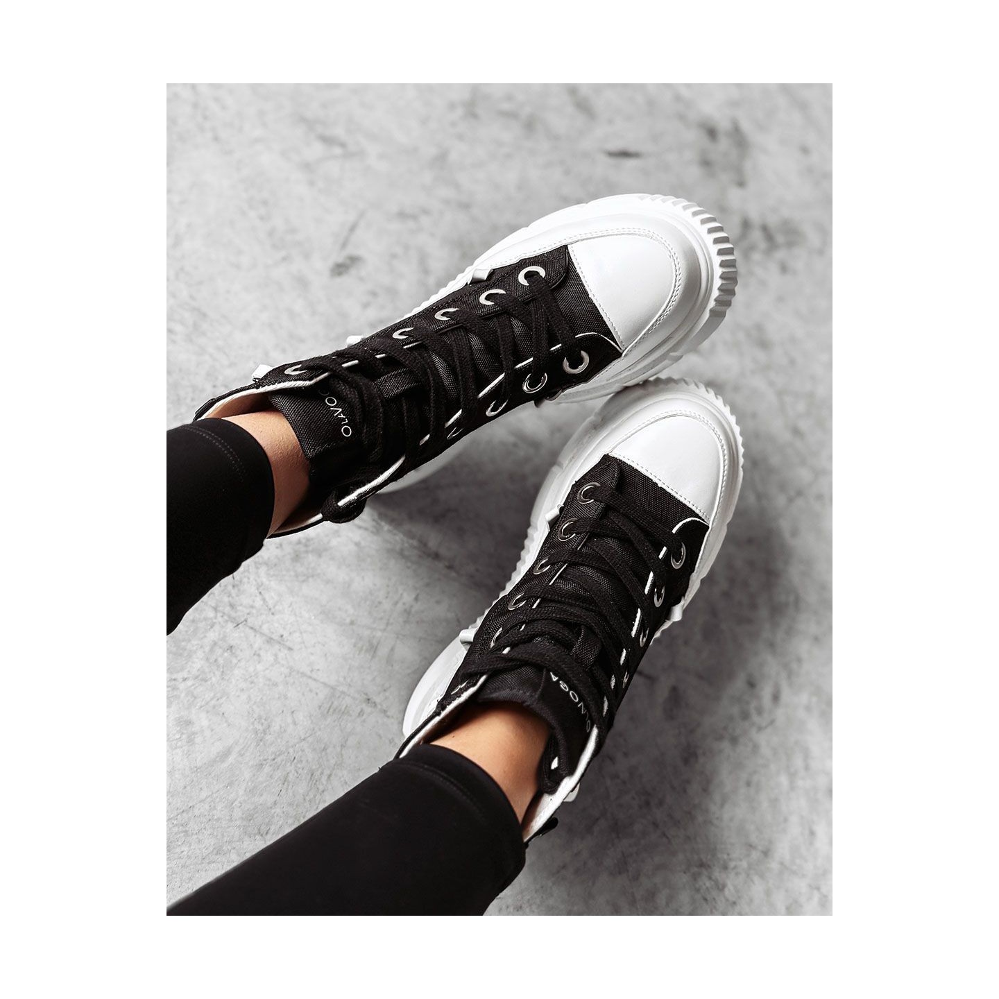 Buty damskie OLAVOGA DAZZLE 2025 czerń - FashionPlace - 3